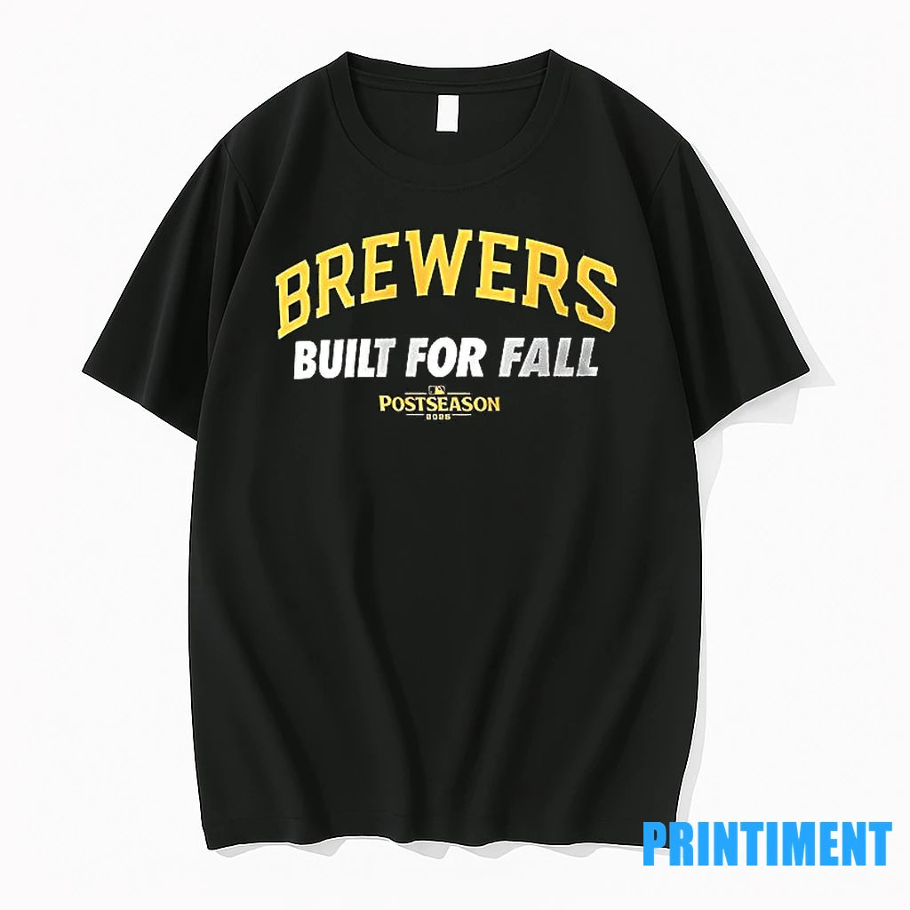 Milwaukee Brewers Built For Fall 2025 Mlb Tshirts Sweater