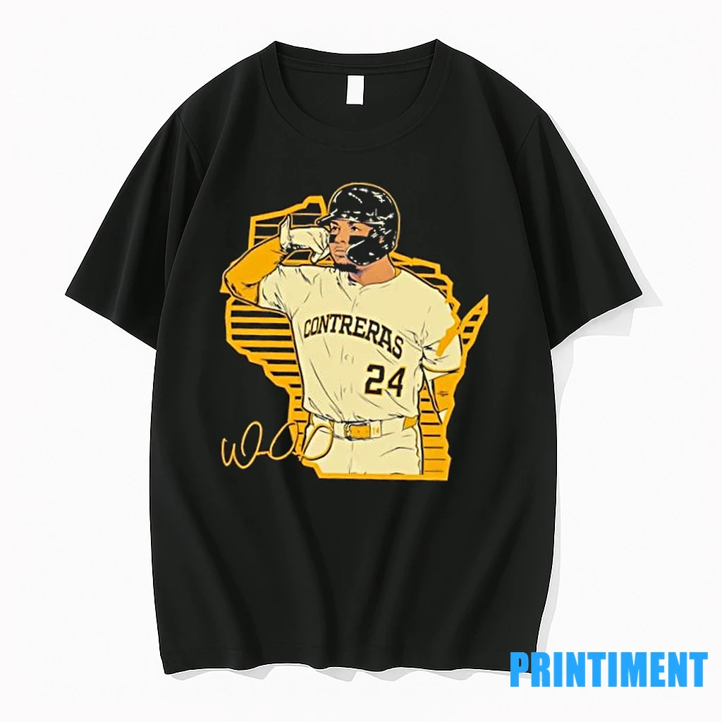 Milwaukee Brewers William Contreras Call The Pen Signature Tshirts Sweater