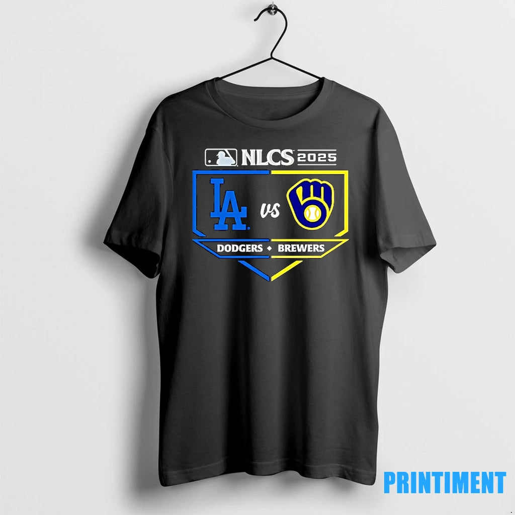 Milwaukee Brewers Vs Los Angeles Dodgers 2025 Nlcs Matchup Tshirts Sweater