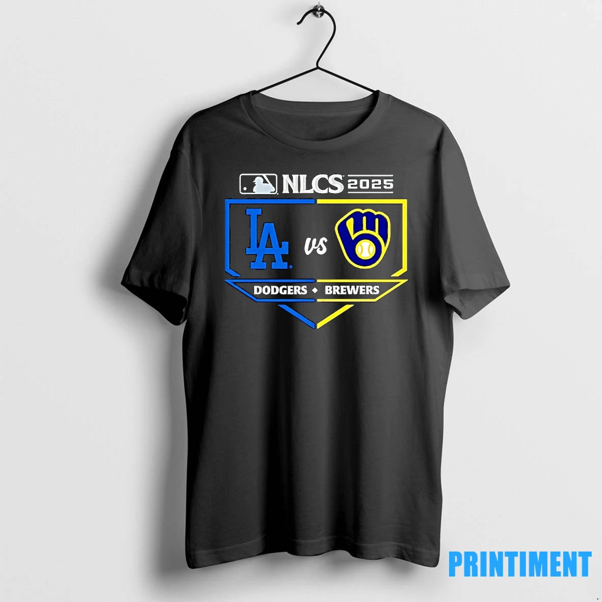 Milwaukee Brewers Vs Los Angeles Dodgers 2025 Nlcs Matchup Tshirts Sweater