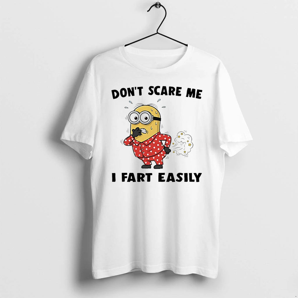 Minion Dont Scare Me I Fart Easily Tshirts Sweater