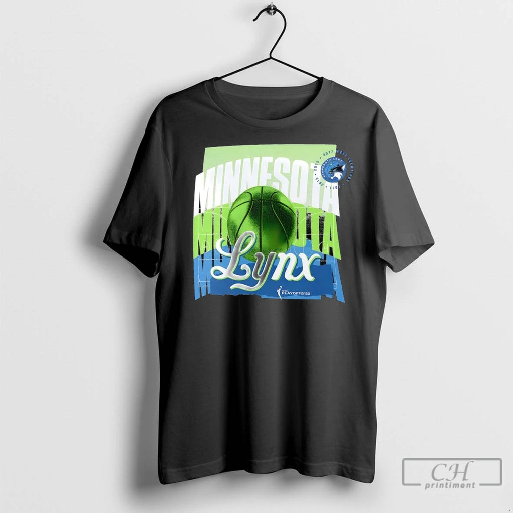 Minnesota Lynx 2025 Wnba Playoffs Champions Basketball T Shirts