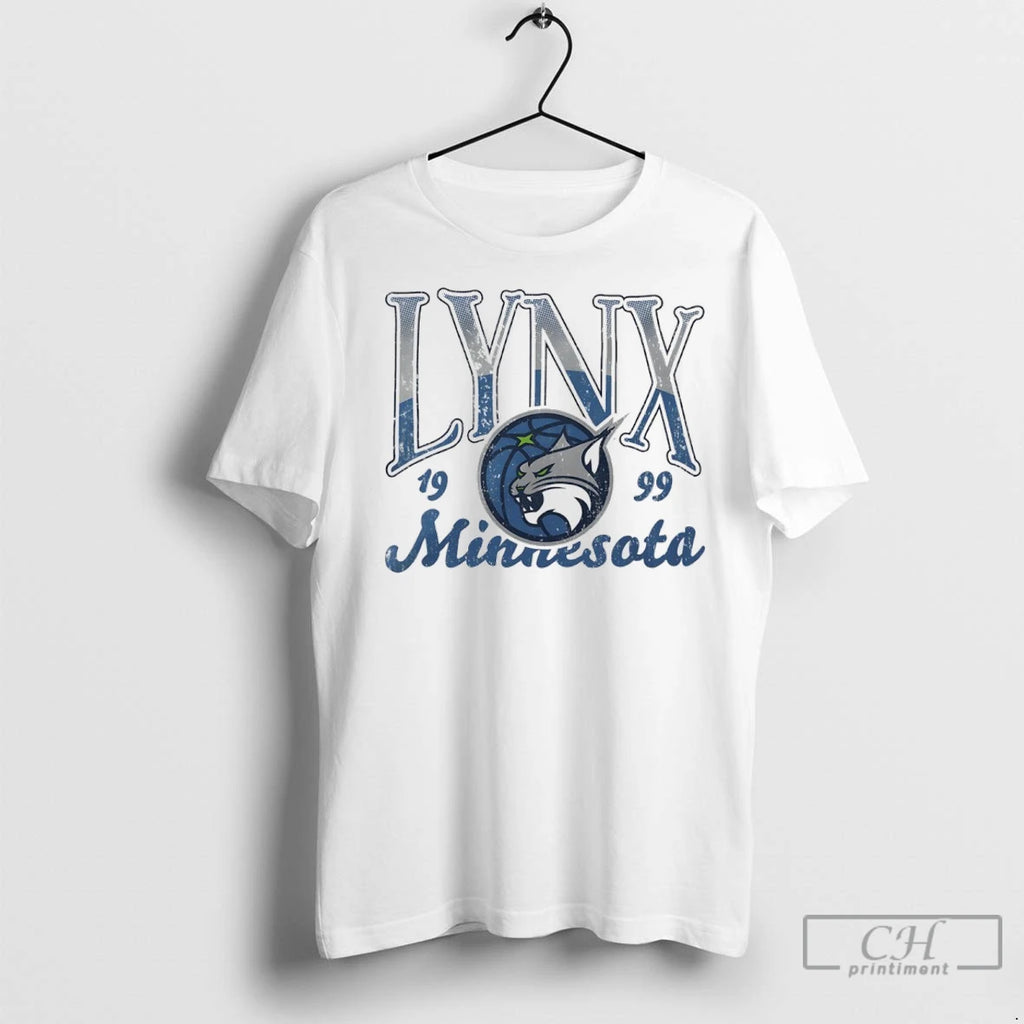 Minnesota Lynx Basketball Wnba 1999 Graphic T Shirts
