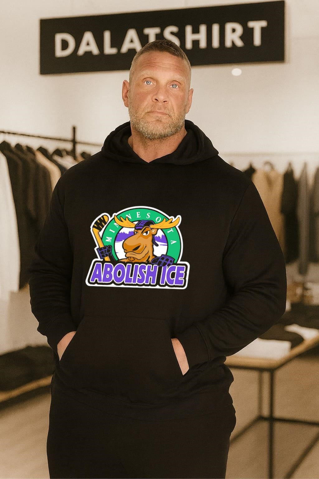 Minnesota Moose Abolish Ice Hockey logo shirt