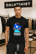 Minnesota Strong State Outline Loon With Heart Logo shirt