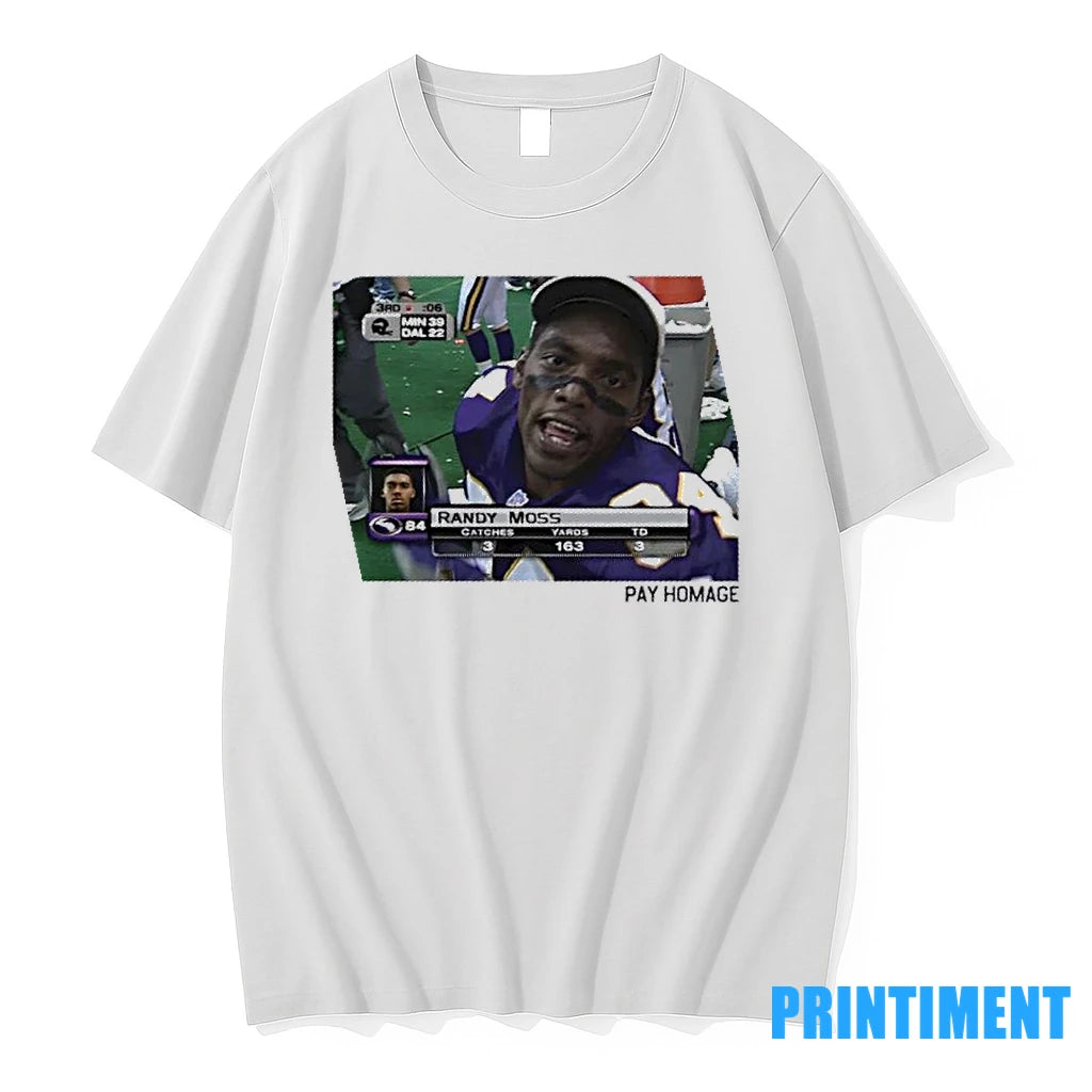 Minnesota Vikings Randy Moss Homage Ash Pay Homage Tshirts Sweater