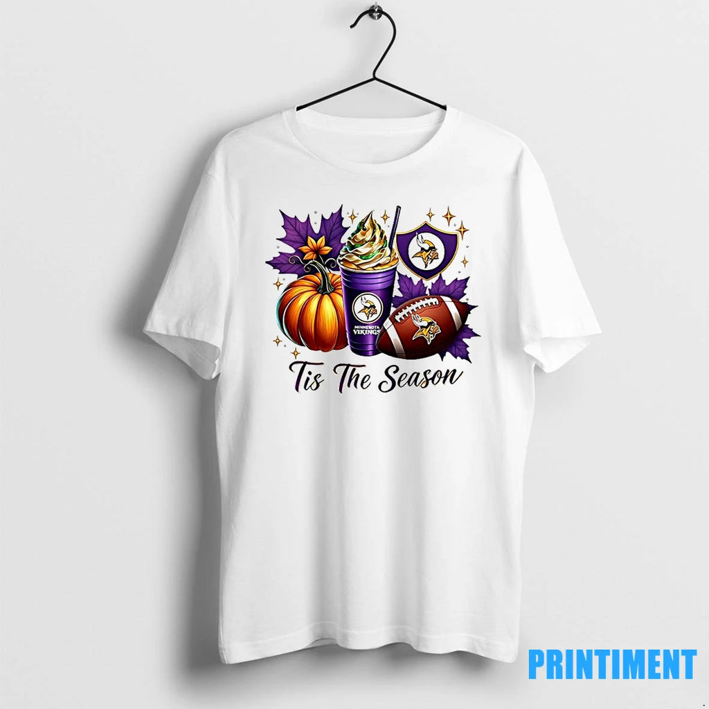 Minnesota Vikings Tis The Season Halloween Tshirts Sweater