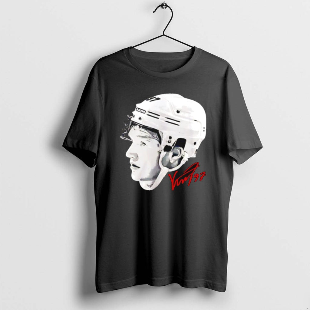 Minnesota Wild Kirill Kaprizov Big Head Signature Vintage T Shirts