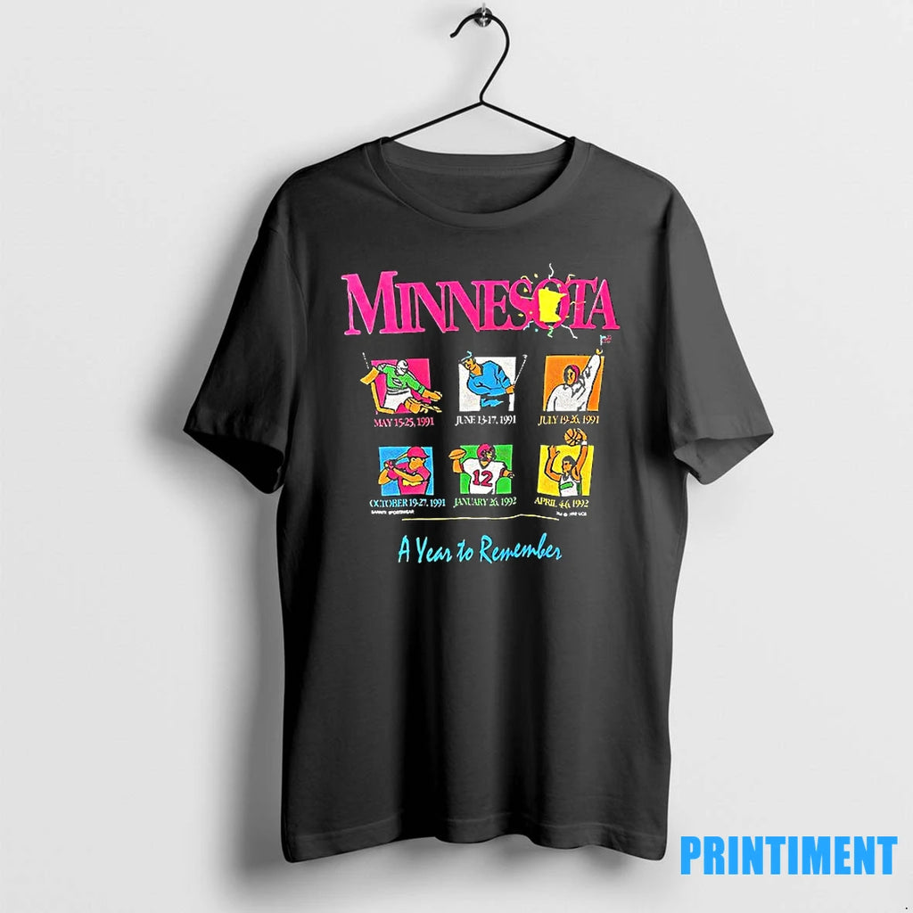Minnesota A Year To Remember Tshirts Sweater