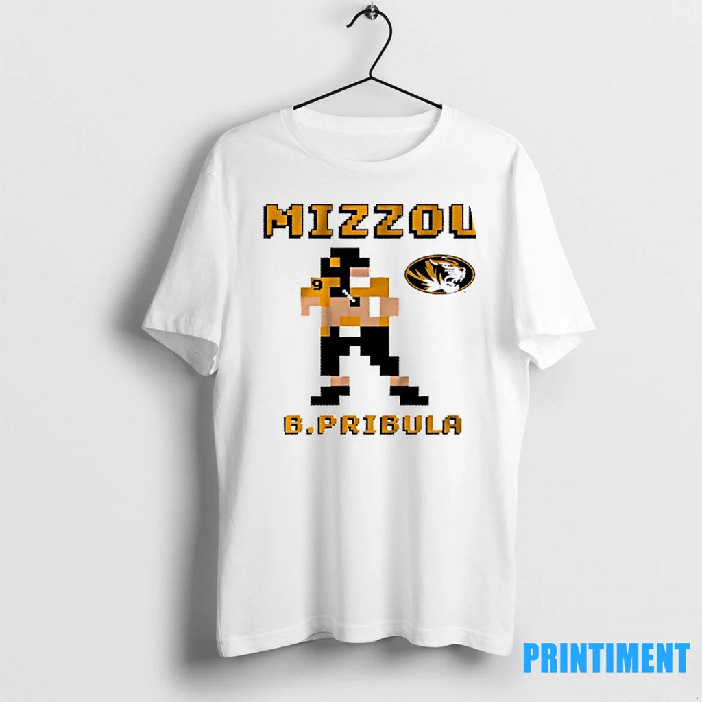 Missouri Tigers Football Beau Pribula Retro Baller Tshirts Sweater