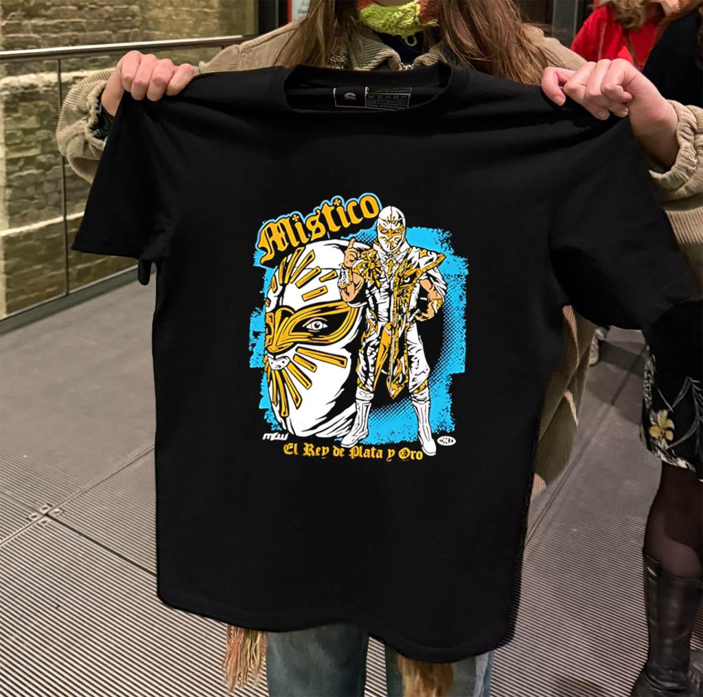 Mistico El Rey de Plata y Oro Lucha Libre shirt