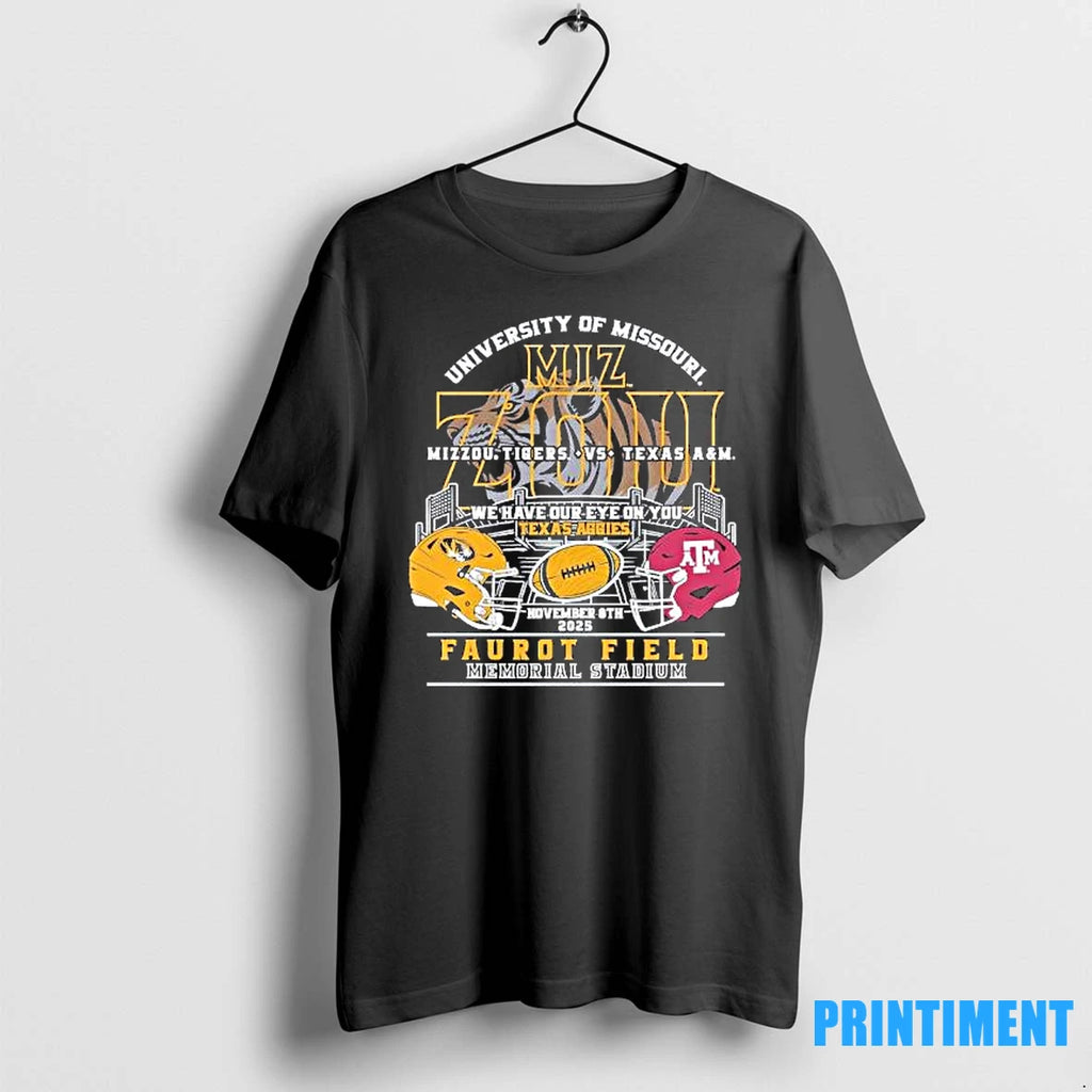 Mizzou Tigers Vs Texas Am 2025 We Have Our Eye On You Tshirts Sweater