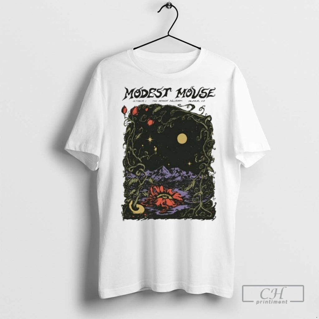 Modest Mouse At Mission Ballroom On Oct 1 2025 T Shirts