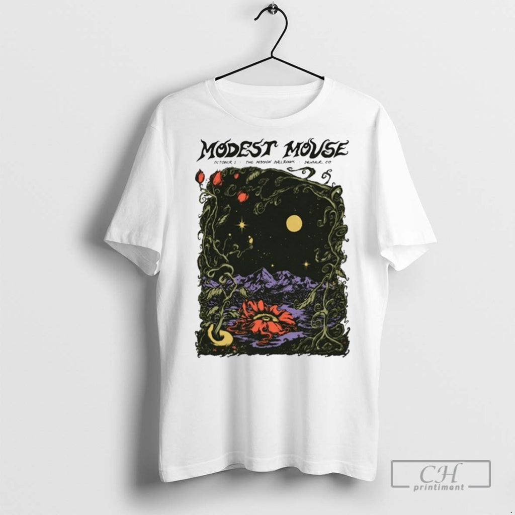 Modest Mouse At The Mission Ballroom Denver Co On October 1 2025 T Shirts