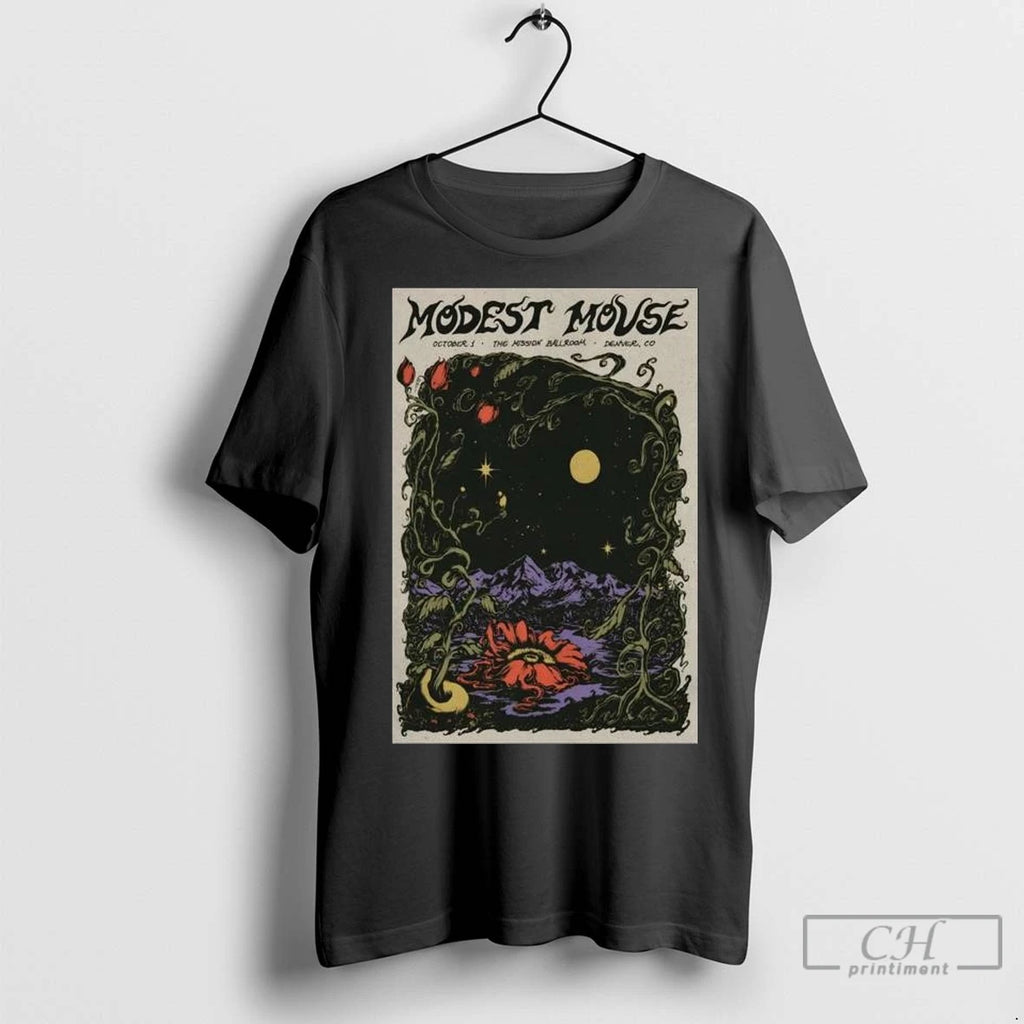 Modest Mouse Denver Co October 1 2025 Long Sleve T Shirts