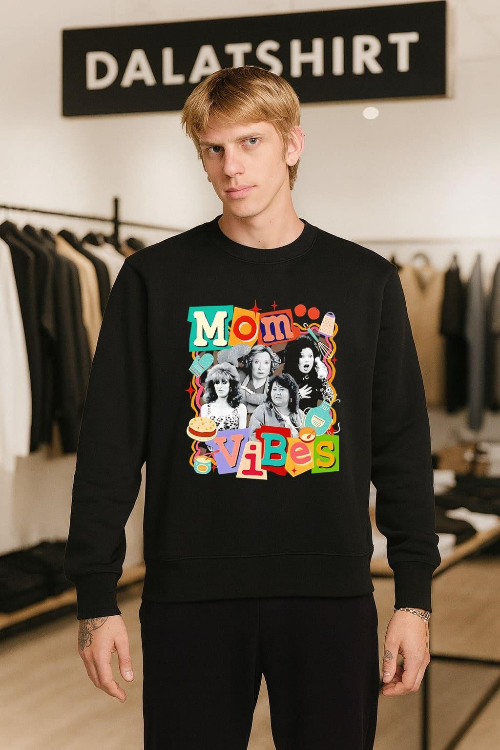 Mom Vibes Peggy Bundy Kitty Forman Fran Fine Roseanne Barr shirt