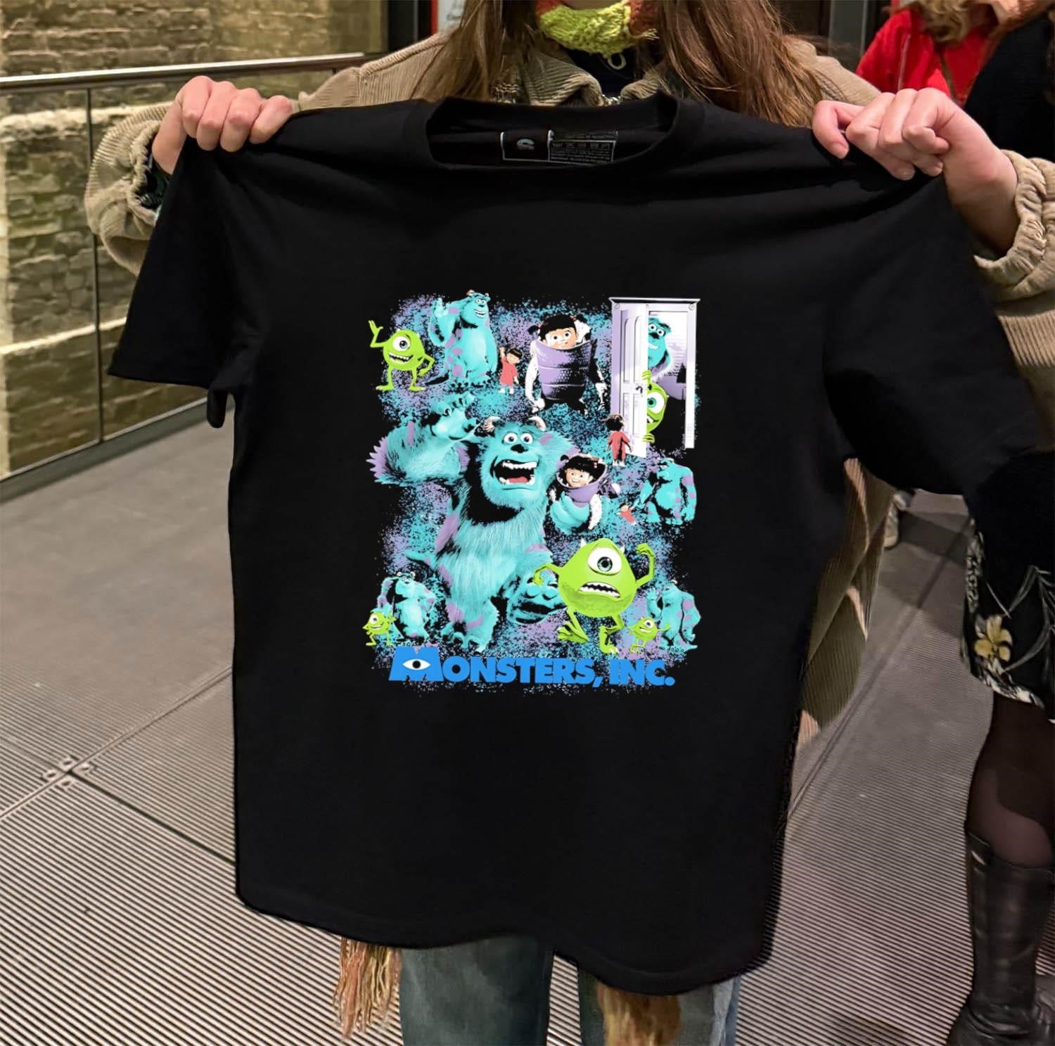 Monsters Inc Sulley Mike and Boo Characters shirt