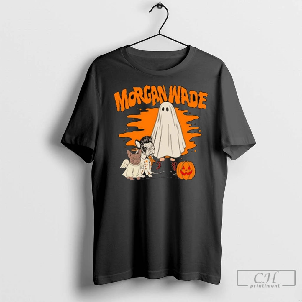 Morgan Made Trick Or Treating Crew Halloween Long Sleve T Shirts