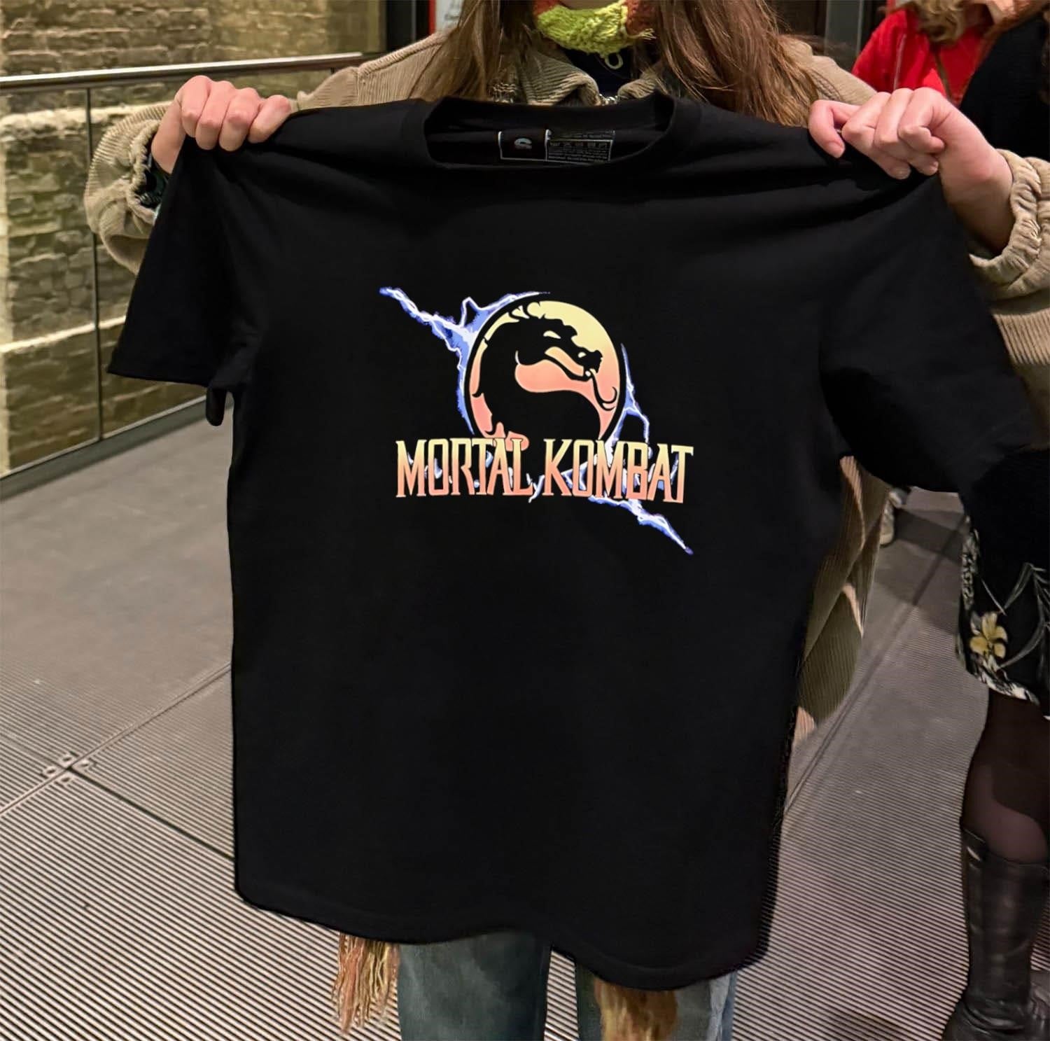 Mortal Kombat Dragon Logo Lightning shirt