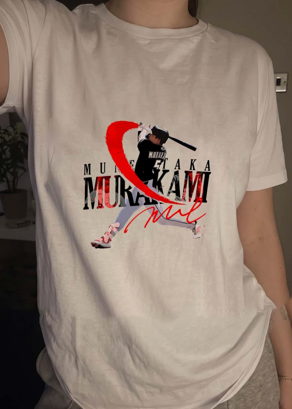 Munetaka Murakami Baseball Player Signature shirt