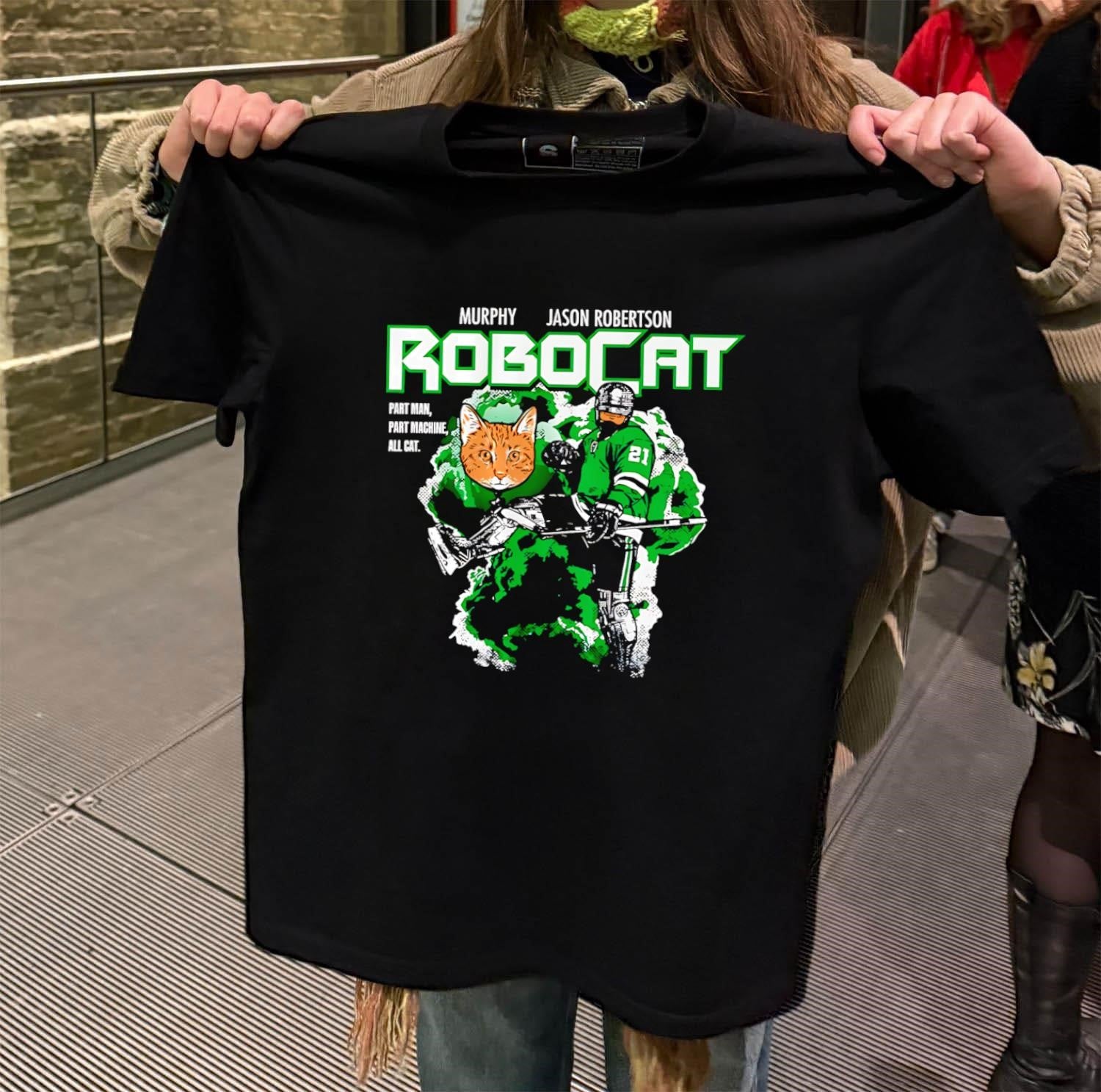 Murphy Jason Robertson Robocat Part Man Part Machine All Cat shirt