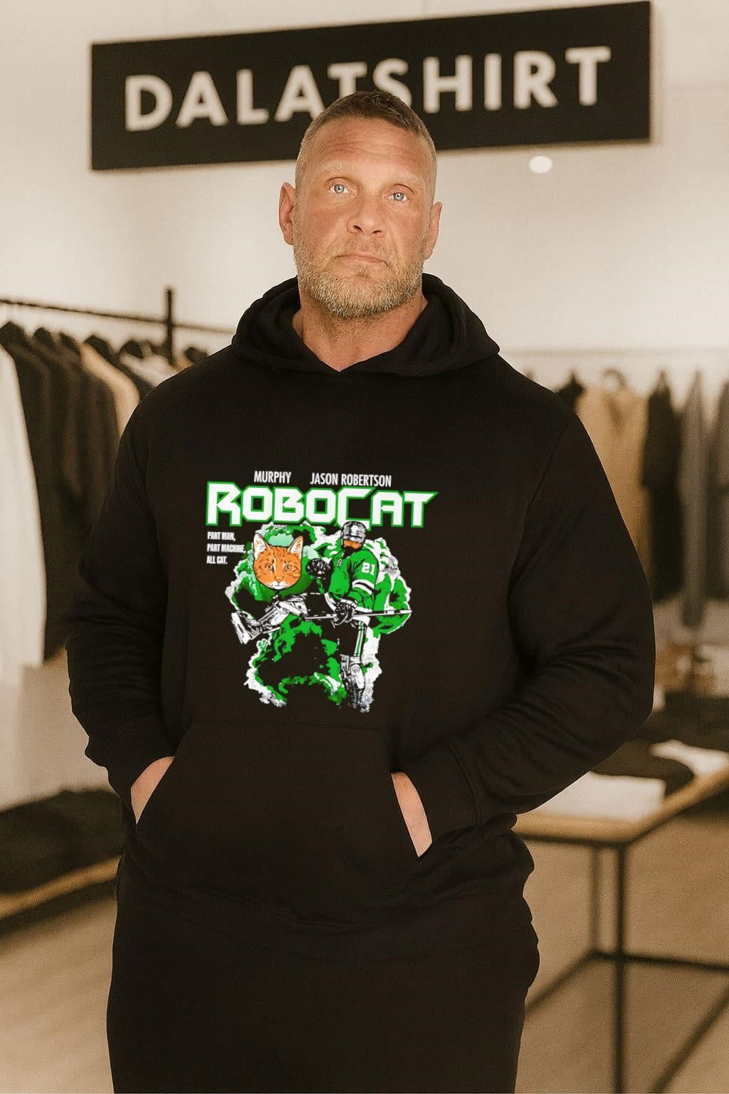 Murphy Jason Robertson Robocat Part Man Part Machine All Cat shirt
