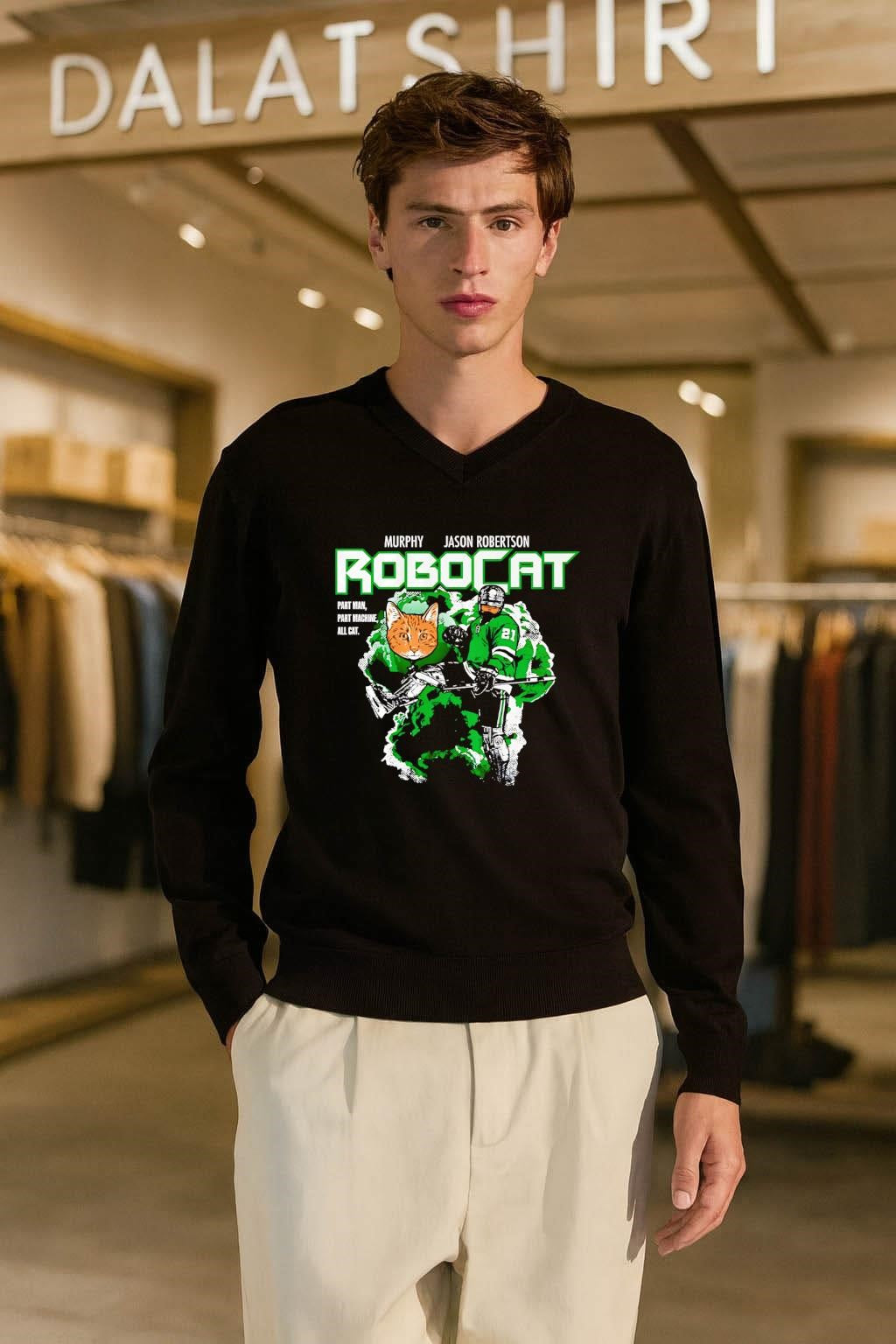 Murphy Jason Robertson Robocat Part Man Part Machine All Cat shirt