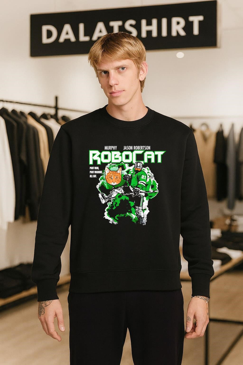 Murphy Jason Robertson Robocat Part Man Part Machine All Cat shirt