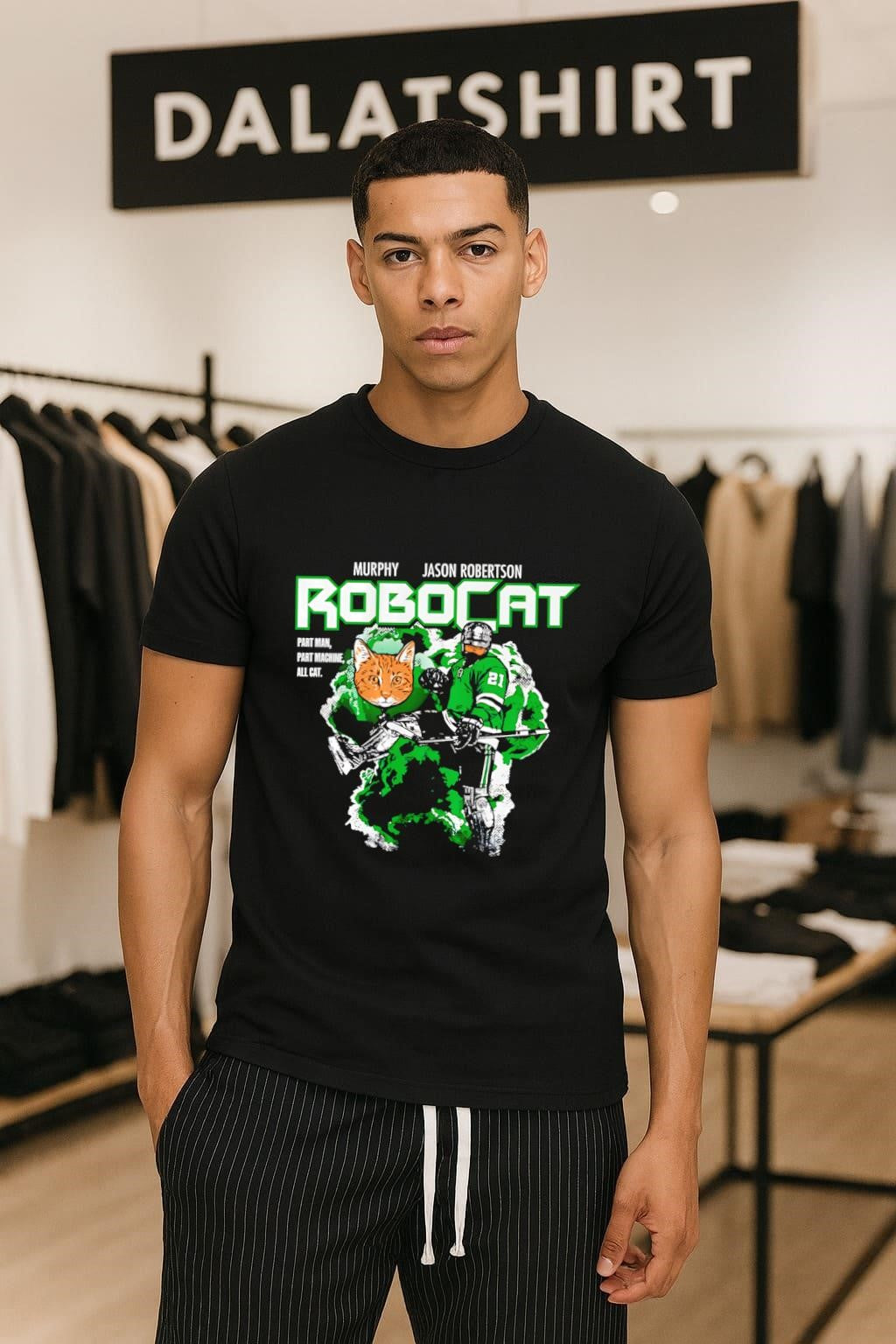 Murphy Jason Robertson Robocat Part Man Part Machine All Cat shirt
