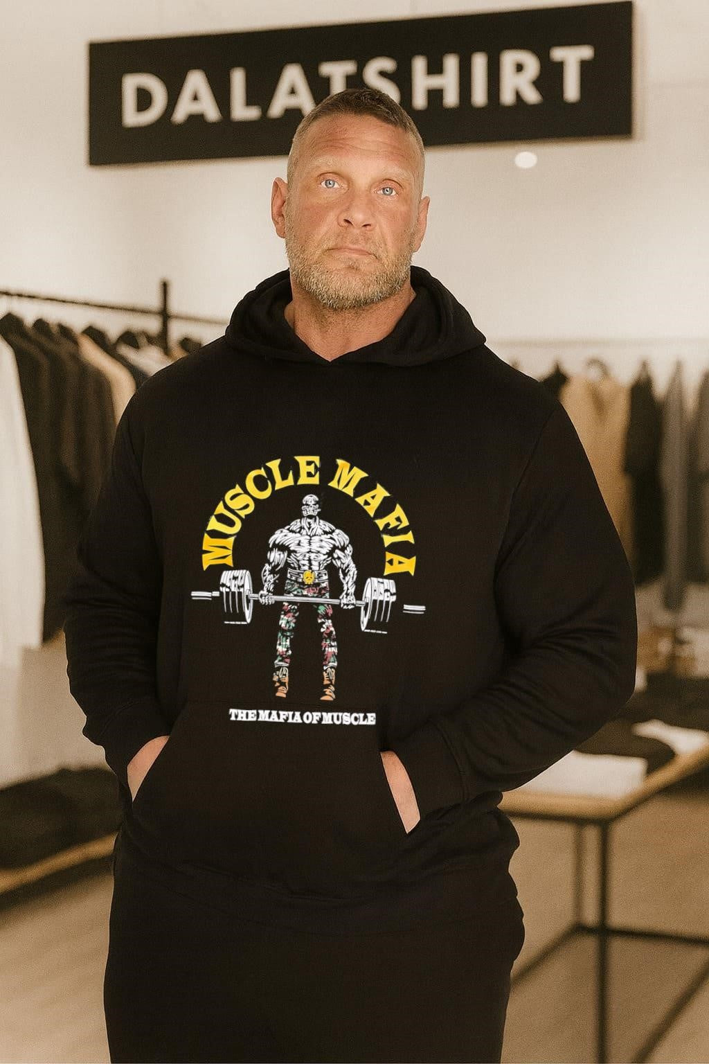 Muscle Mafia The Mafia Of Muscle Deadlift Camo shirt