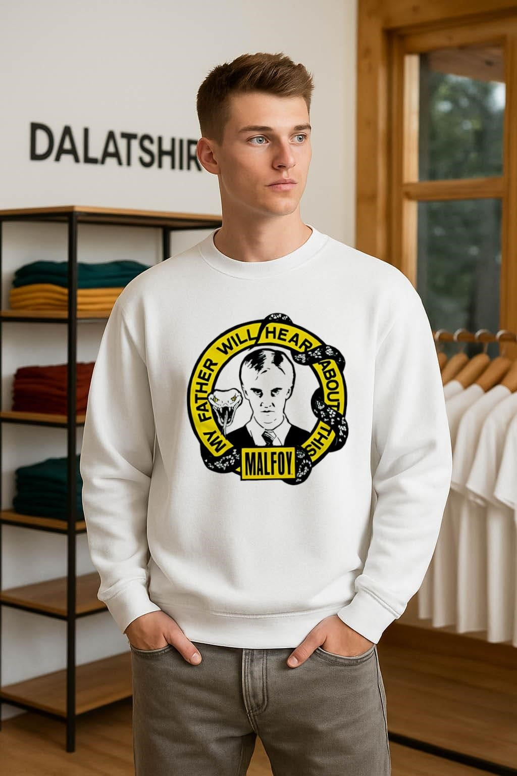 My Father Will Hear About This Malfoy Snake Logo shirt