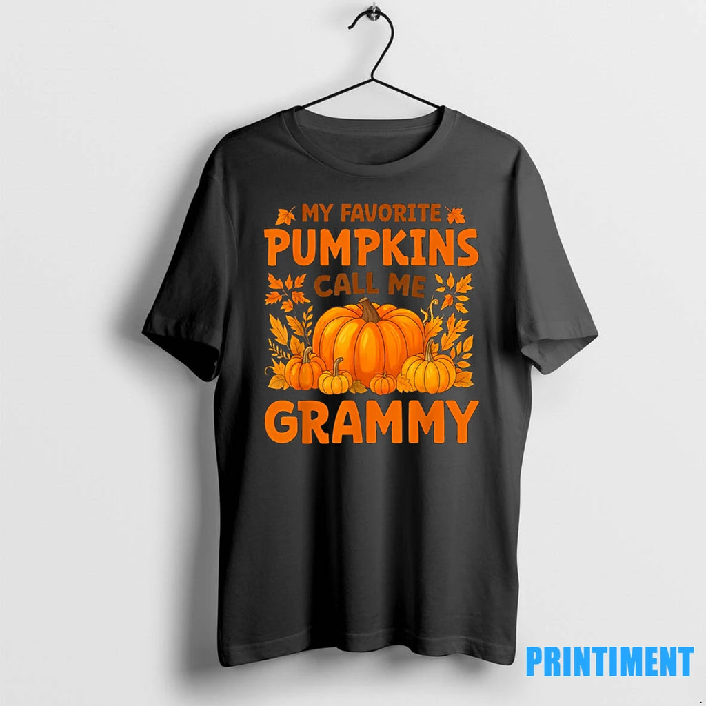 My Favorite Pumpkins Call Me Grammy Thanksgiving Tshirts Sweater