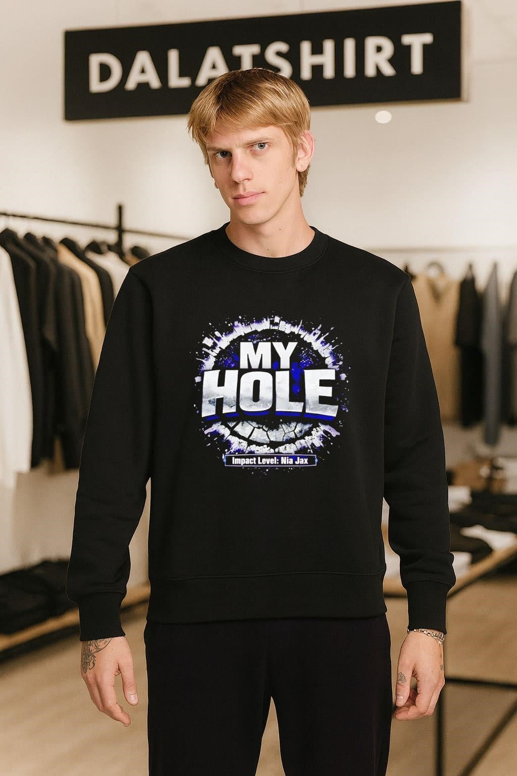My Hole Impact Level Nia Jax Wrestling Quote shirt