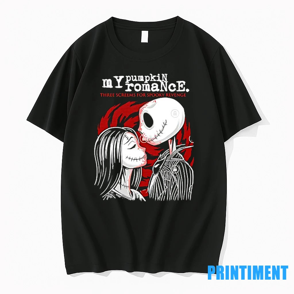 My Pumpkin Romance The Nightmare Before Christmas Style My Chemical Romance Album Tshirts Sweater