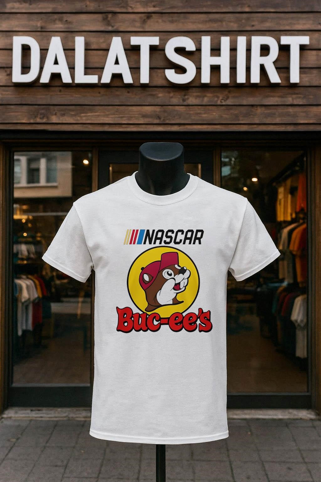 NASCAR Buc-ee’s Beaver Logo shirt