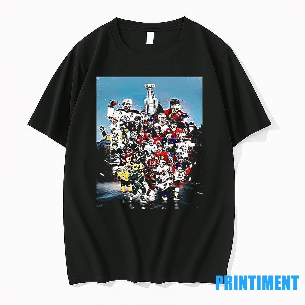 Nhl Hockey Teams Stanley Cup Champions Collage Tshirts Sweater