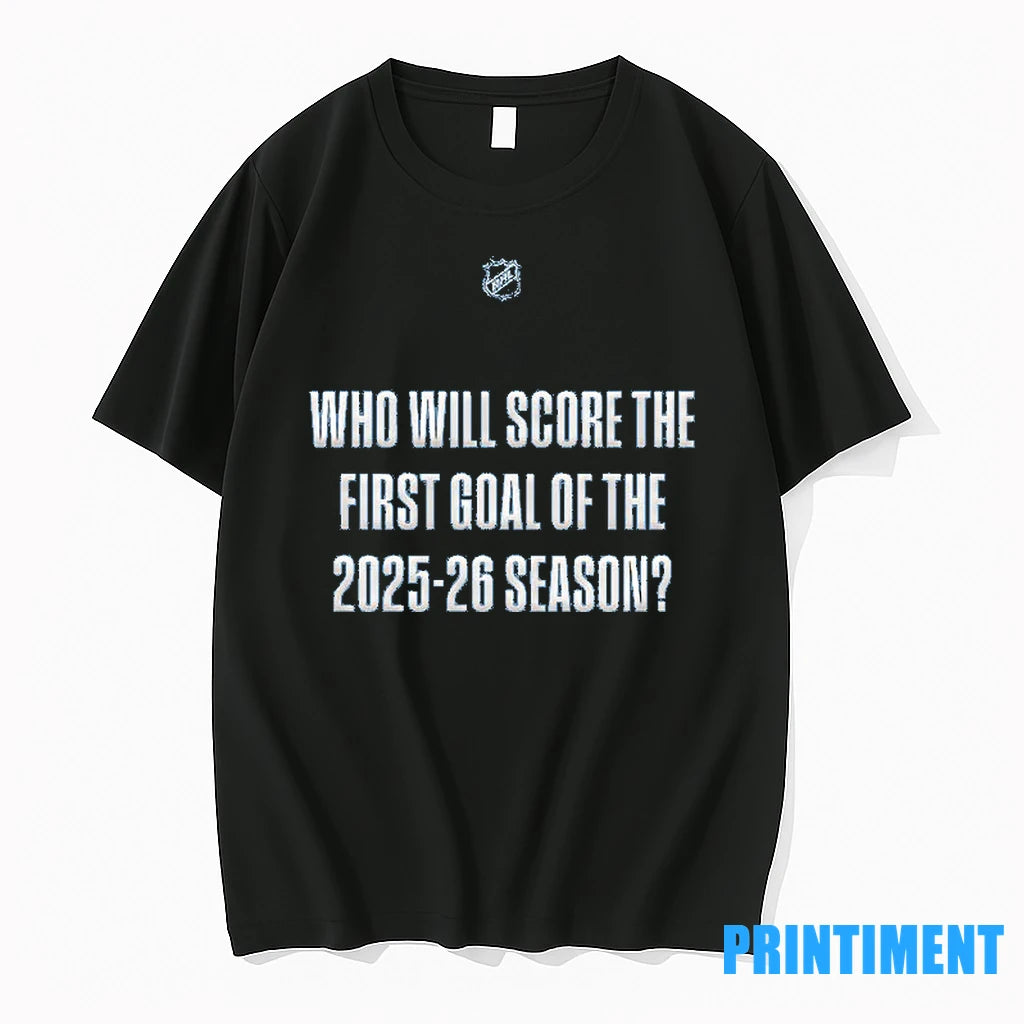 Nhl Who Will Score The First Goal Of The 2025 26 Season Tshirts Sweater