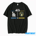 Nlcs La Dodgers Vs Brewers 2025 Postseason Tshirts Sweater