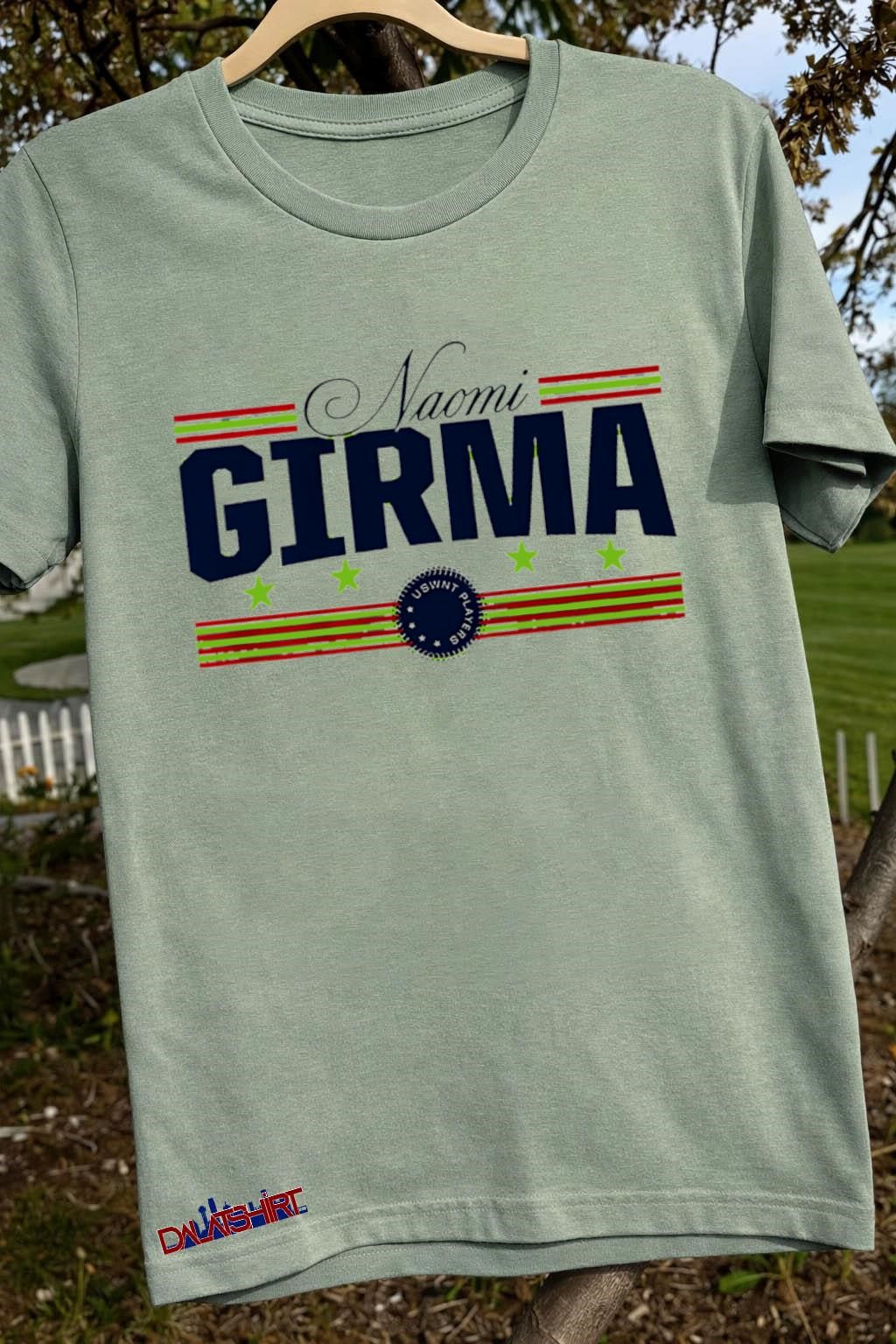 Naomi Girma USWNT players professional soccer star shirt