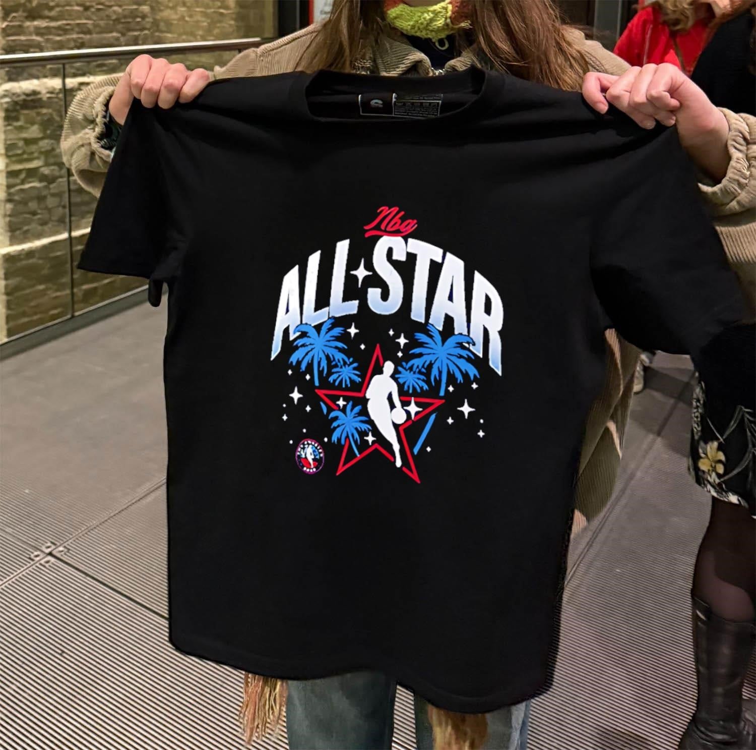 Nba All Star 2026 Los Angeles Palm Trees Basketball Player Star shirt