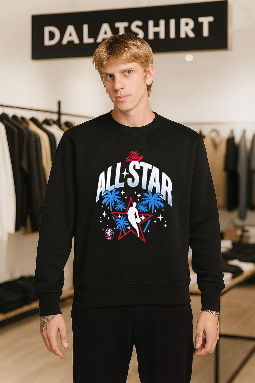 Nba All Star 2026 Los Angeles Palm Trees Basketball Player Star shirt