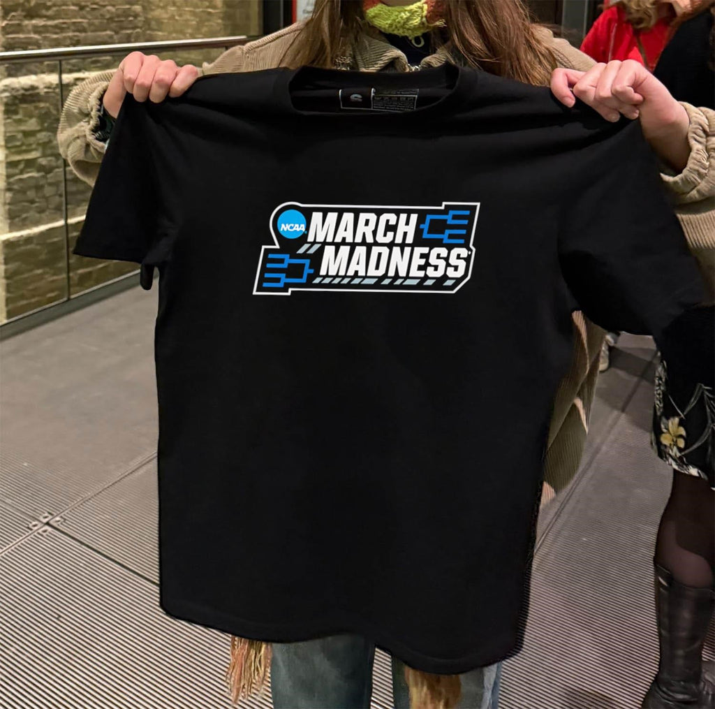 Ncaa March Madness basketball tournament logo bracket graphic shirt