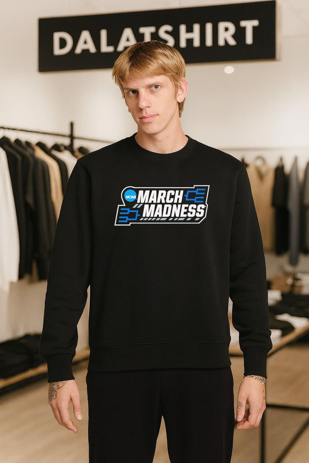 Ncaa March Madness basketball tournament logo bracket graphic shirt