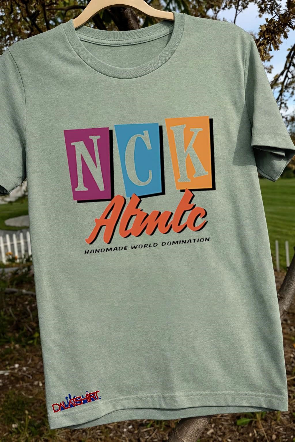 Nck Abute Handmade World Domination Blocks shirt