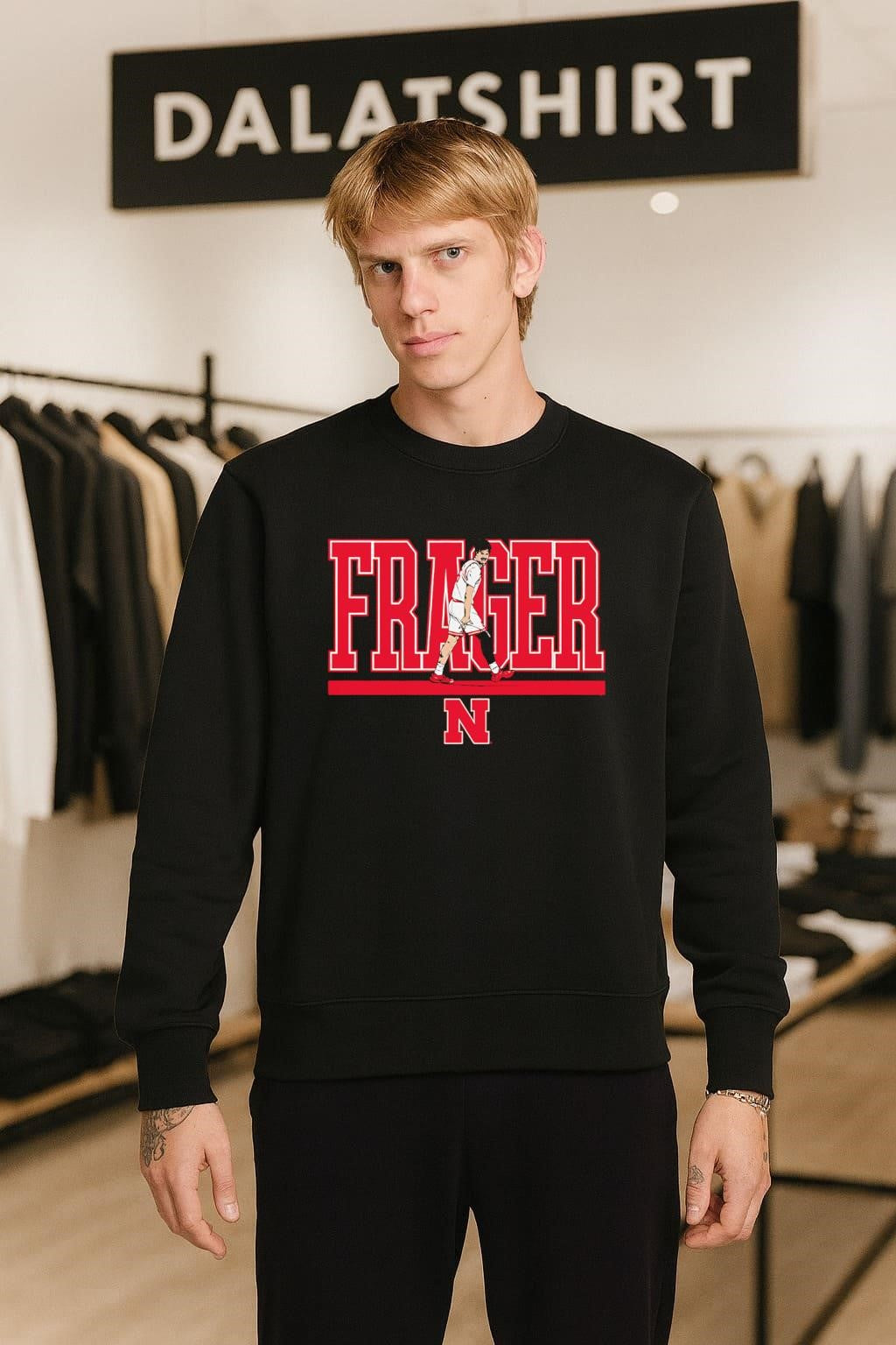 Nebraska Cornhuskers Rollie Fraser Frager shirt