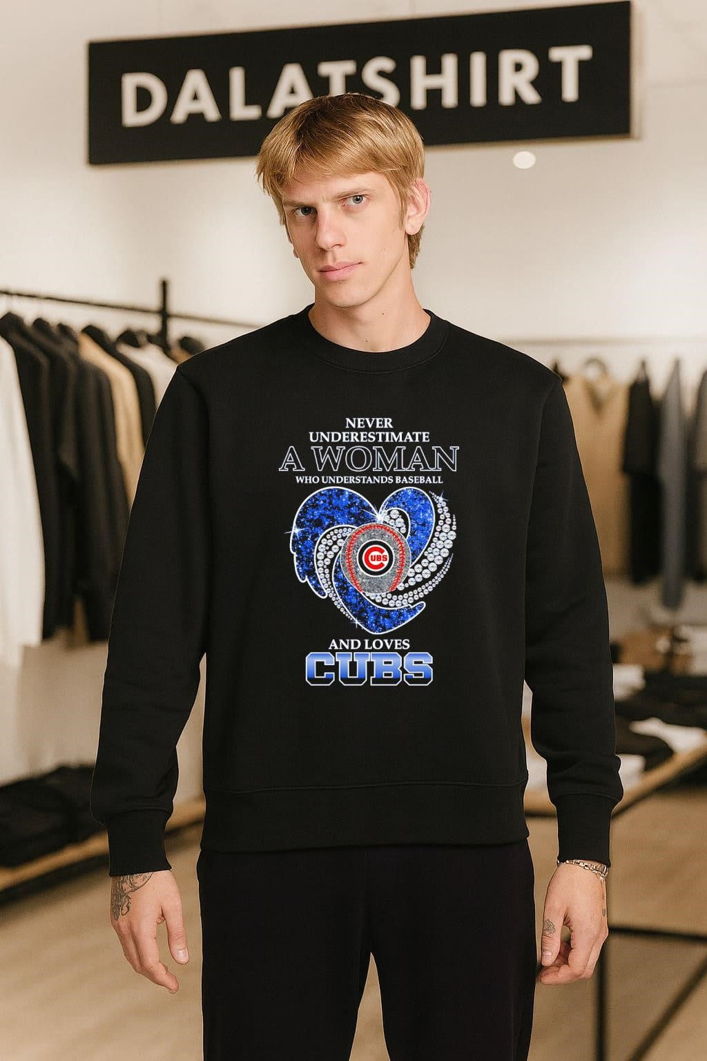 Never Underestimate a Woman Who Understands Baseball and Loves Cubs shirt