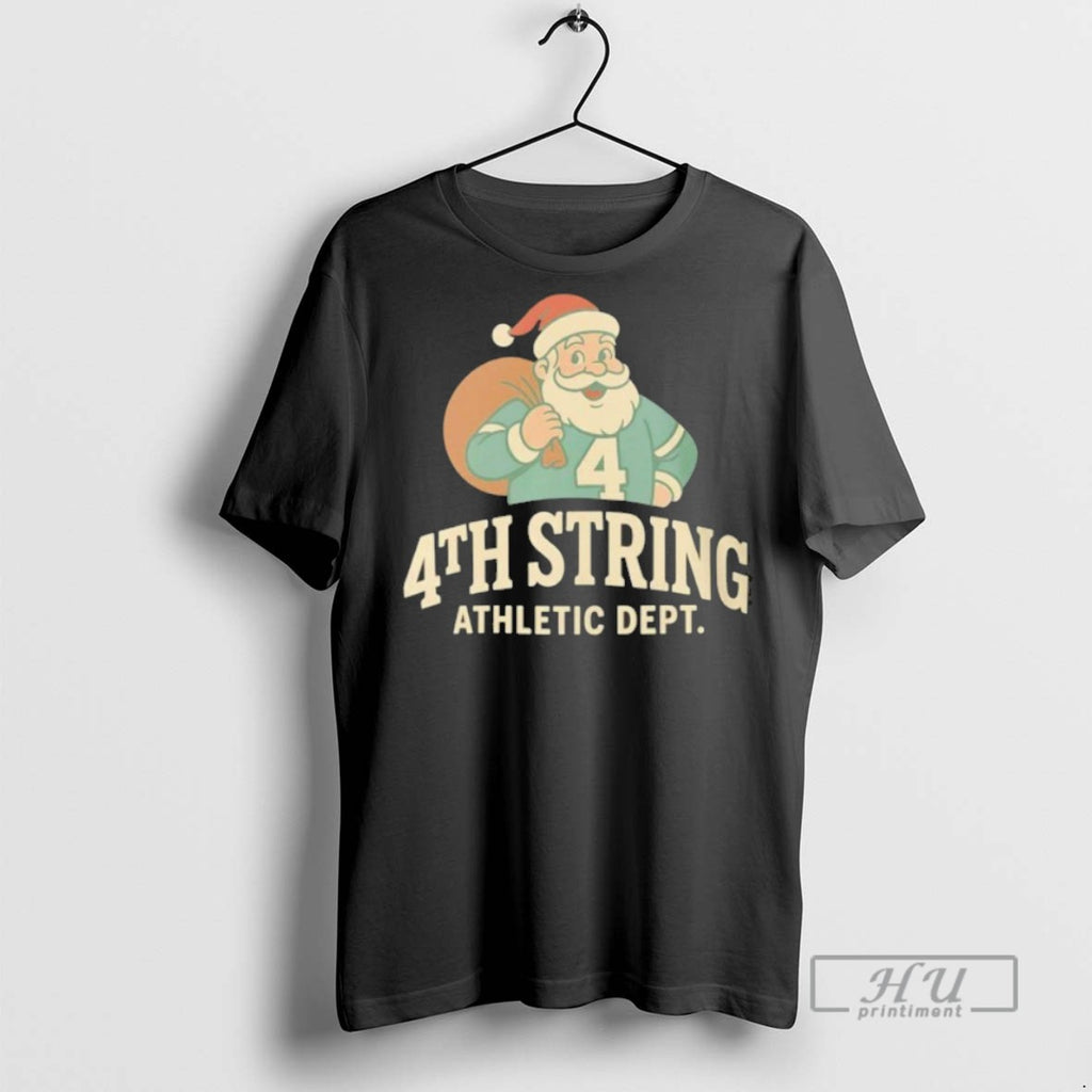 New 4th String Santa Tee Shirts Sweatshirt Hoodies