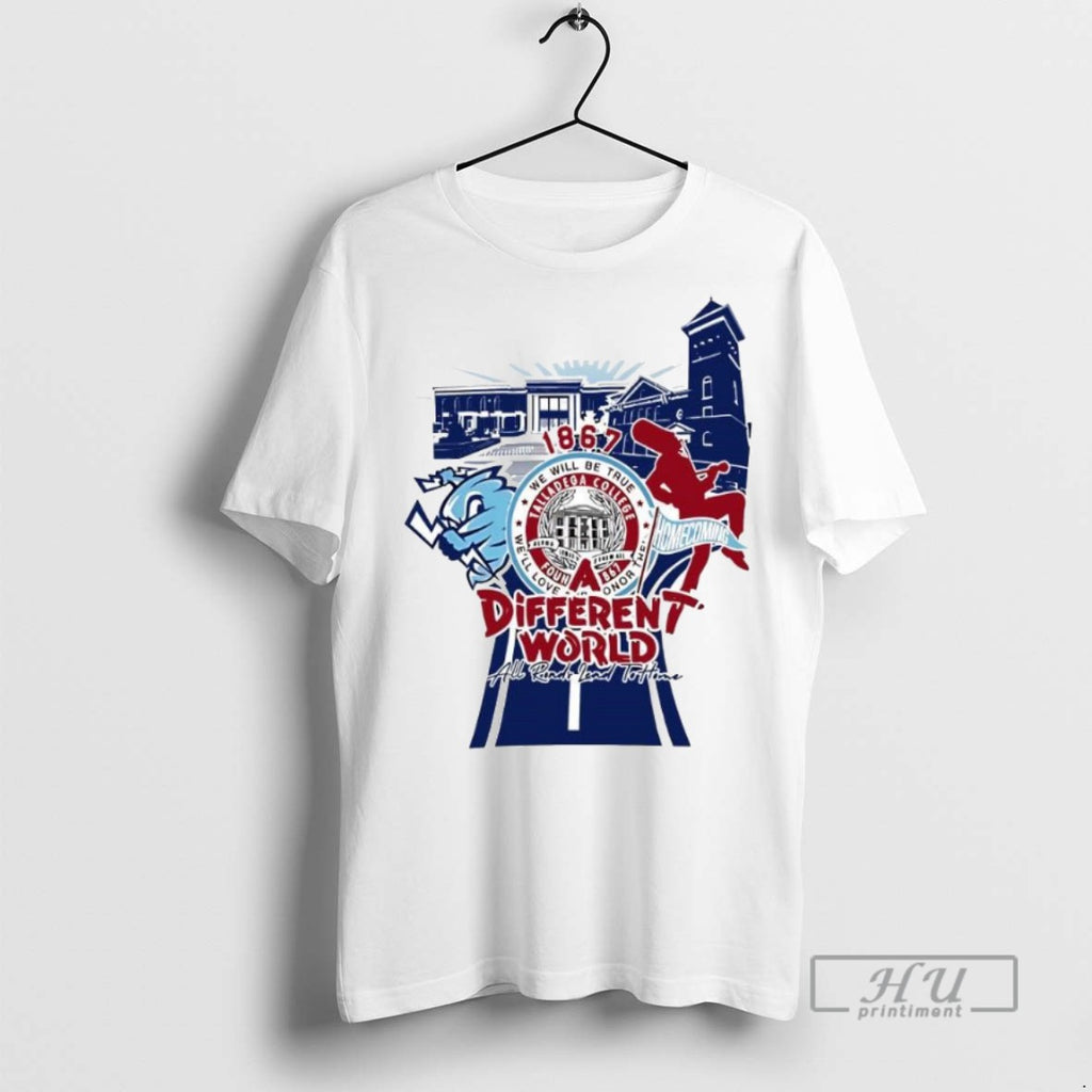 New A Different World Talladega College Logo Tee Shirts Sweatshirt Hoodies
