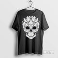 New A Skull But Its Cats Kitty Skeleton Halloween Cat Skull Tee Shirts Sweatshirt Hoodies