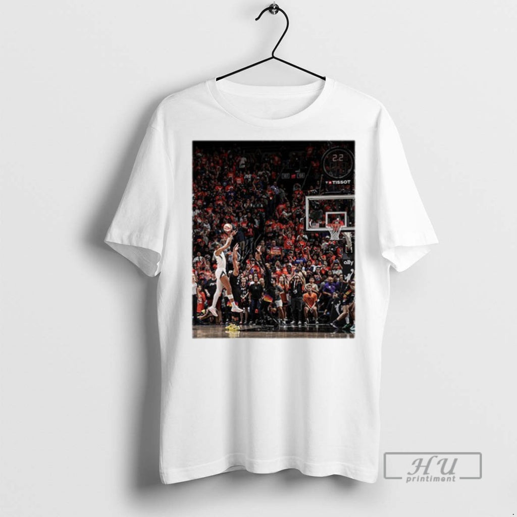 New Aja Wilson Game Winner Photo Ceramic Ceramic And Classic Dad Cap Tee Shirts